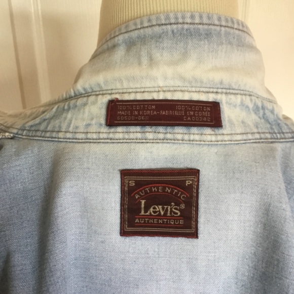 Levi’s Red Tab Denim Shirt - Picture 6 of 8